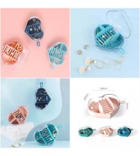 Acrylic Heart Shape Jewellery Storage Box
